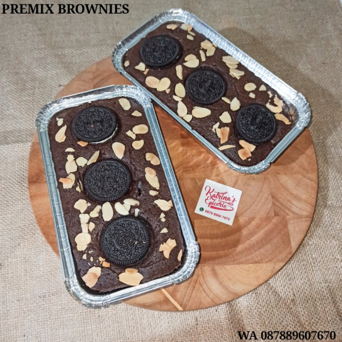 

MURAH Tepung Premix Chewy Brownies