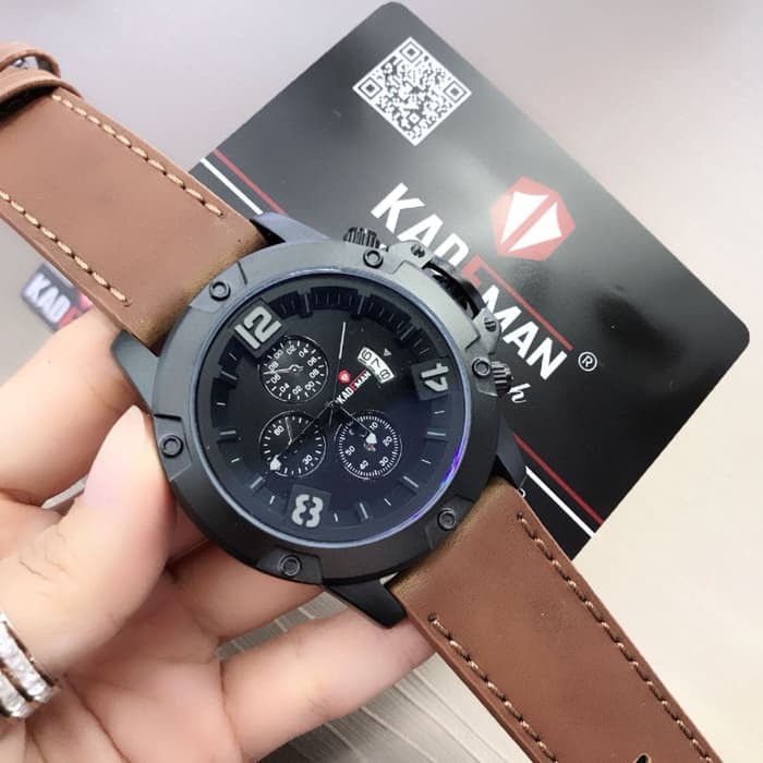 jam tangan KADEMAN ORIGINAL KULIT