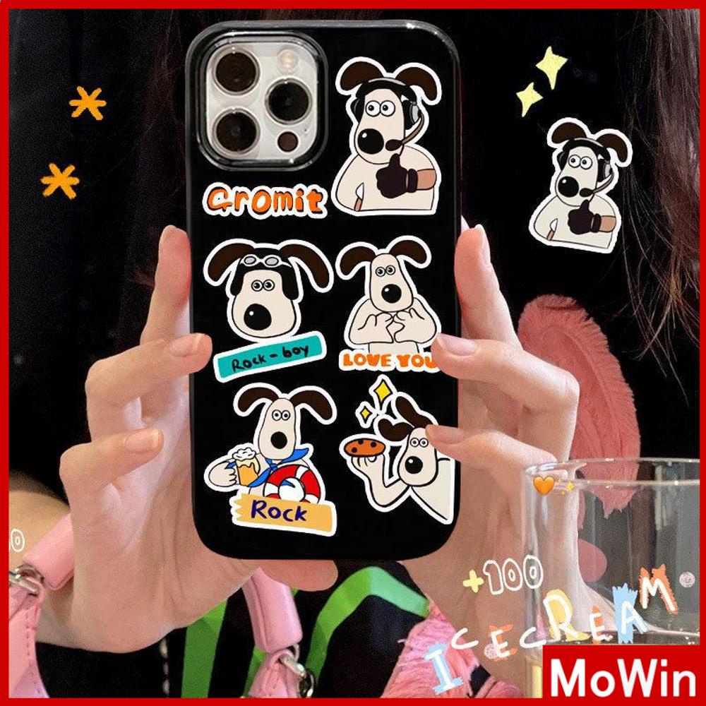 iPhone Case Silicone Soft Case Black Candy Case Shockproof Protection Camera Cartoon Cute Dog Compatible For iPhone 11 Pro Max 13 Pro Max 12 Pro Max 7Plus xr XS Max