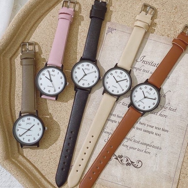 Medan Termurah Jam Tangan Analog Watch Casual Korean Fashion Wanita Import