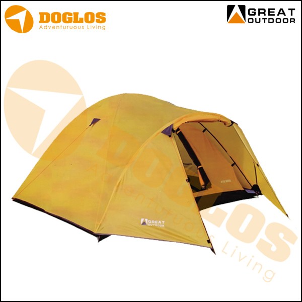 Tenda 4 orang GREAT OUTDOOR JAVA 3/4 GT0576 DOUBLE