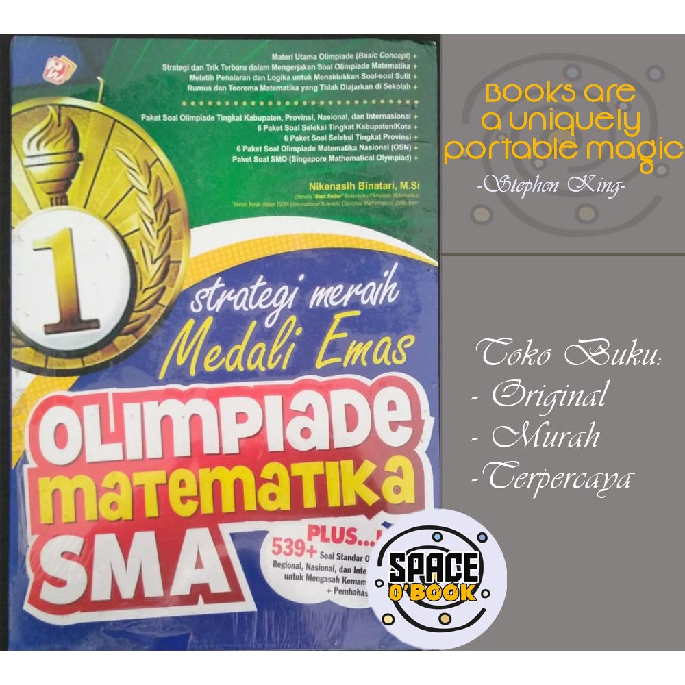 Strategi Meraih Medali Emas Olimpiade Matematika Sma Shopee