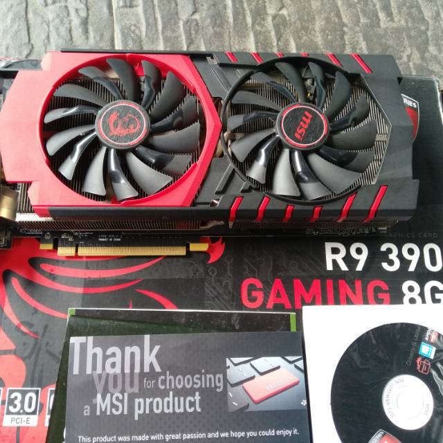 VGA MSI R9 390 8GB 512BIT