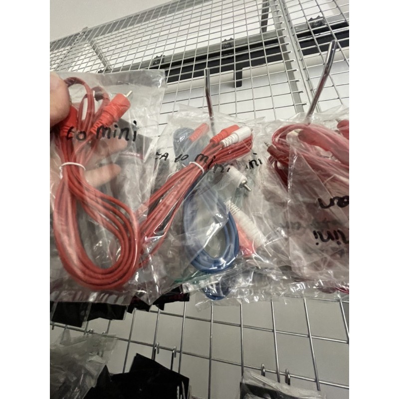 KABEL RCA TO MINI / KABEL AUDIO 1 Meter MURAH