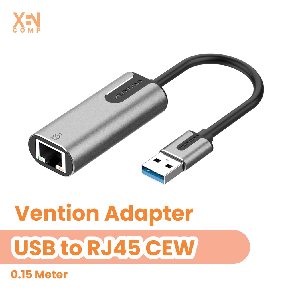 Vention Adapter USB 3.0 to RJ45 Gigabit Ethernet Network - CEW