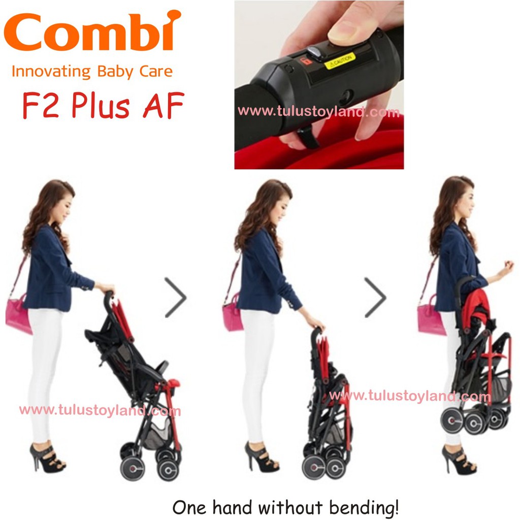 COMBI F2 Plus AF Stroller Anak Premium