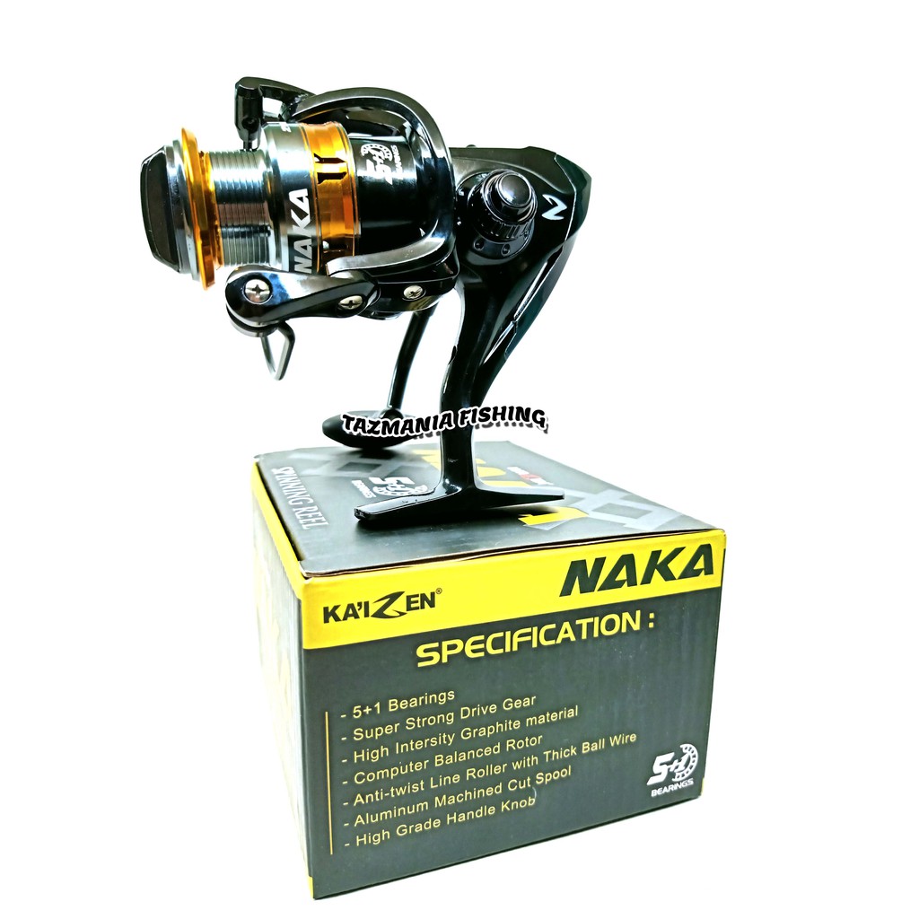 Reel Spinning Kaizen NAKA | Power Handle Reel Kerekan Kaizen NAKA 1000 2000