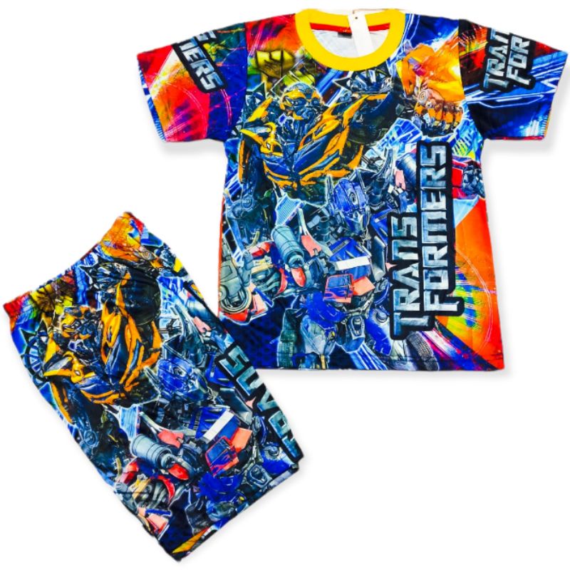 satelan baju Transformers