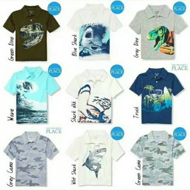 Kaos Anak Laki-Laki *Place