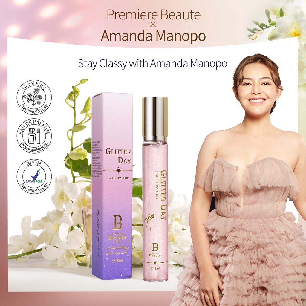 HarumTerus- Premiere Beaute X Amanda Manopo perfume Parfum GLITTER DAY/SPARKLE NIGHT EAU DE PARFUM