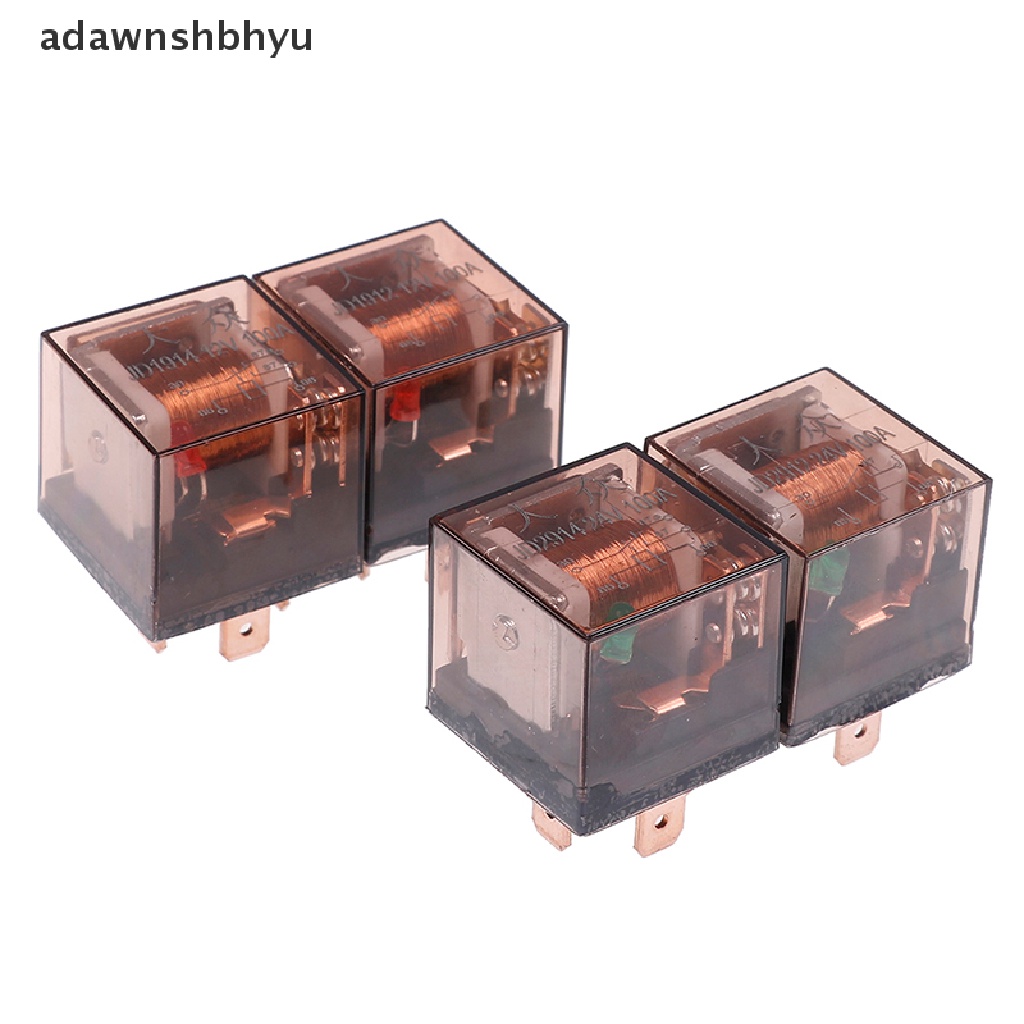 Relay Otomotif Tahan Air Adawnshbhyu12/24V 100A 4/5Pin SPDT relay Perangkat Kontrol Mobil