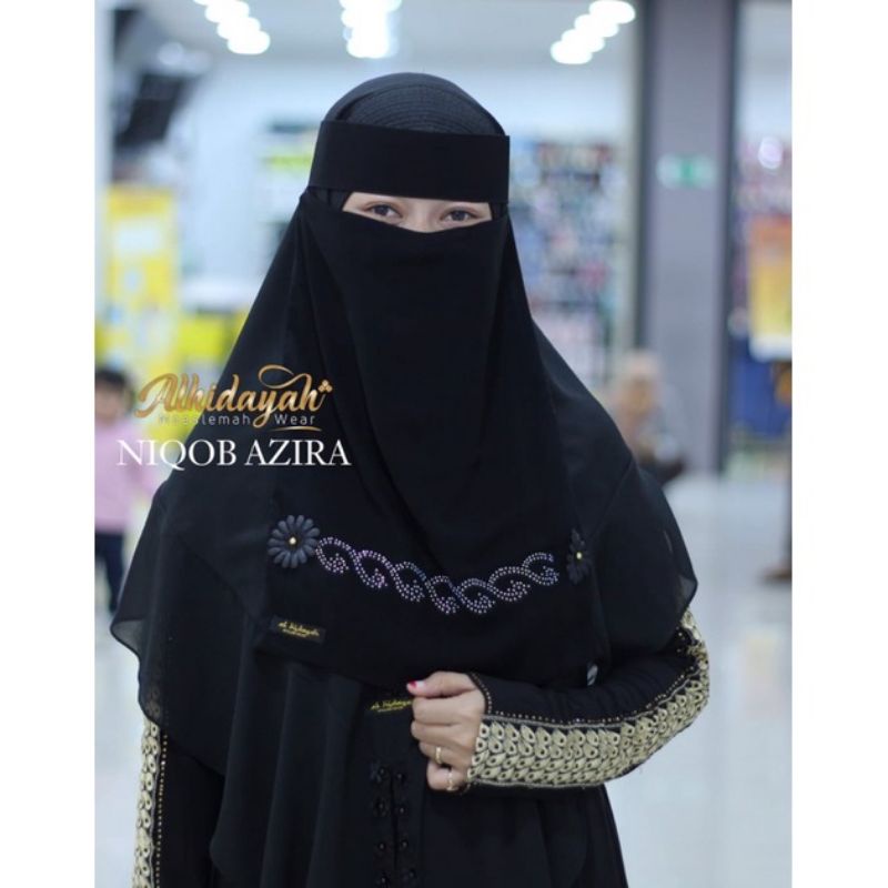 Niqab Bandana Azira Niqob Cadar