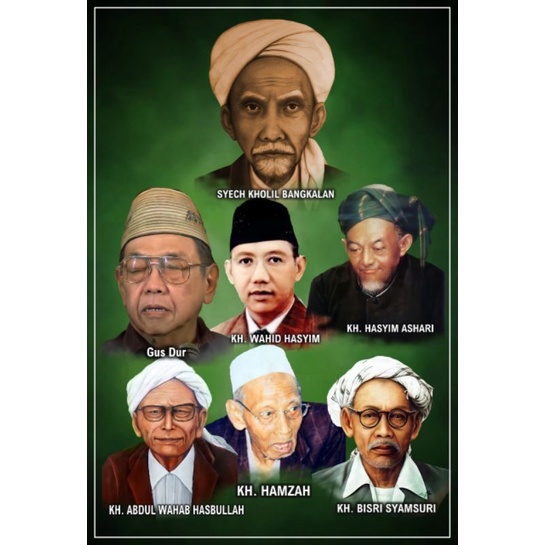 POSTER LUSTER UV ULAMA NUSANTARA