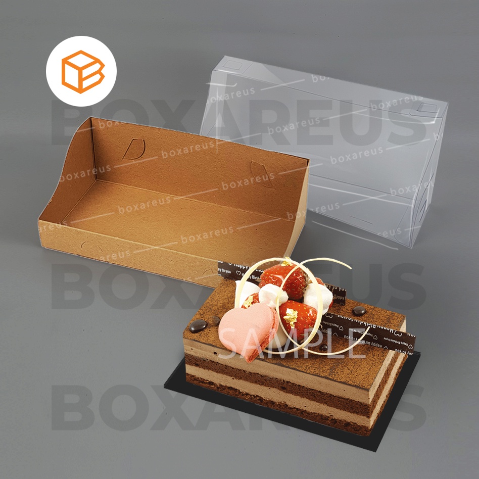 Cake Box Mika Dus Kue Kemasan Roti Packaging | WB251385 (10 pcs)