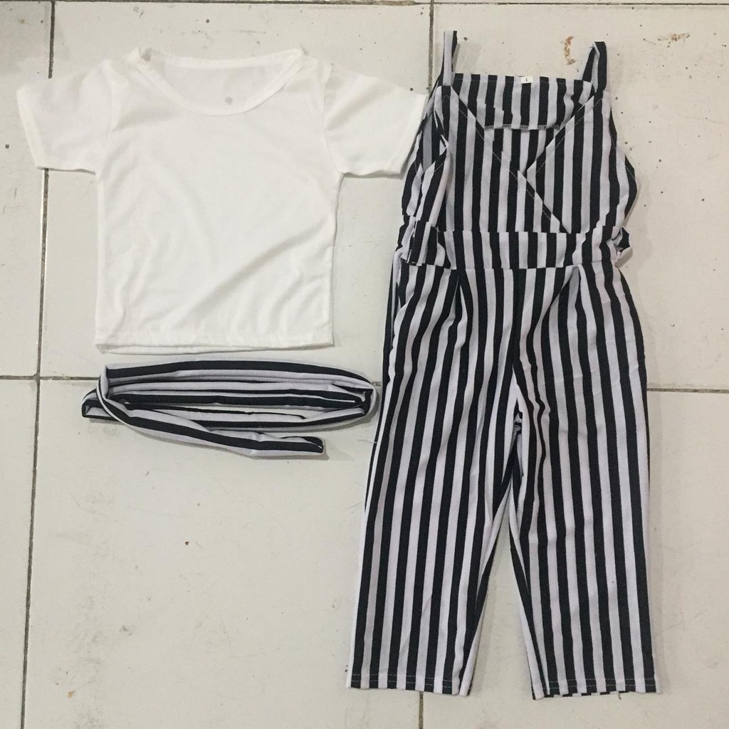 VISION ONLINE - SETELAN JUMPSUIT ANAK PEREMPUAN  SALUR KID / SETELAN ANAK PEREMPUAN 1 2 TAHUN MURAH