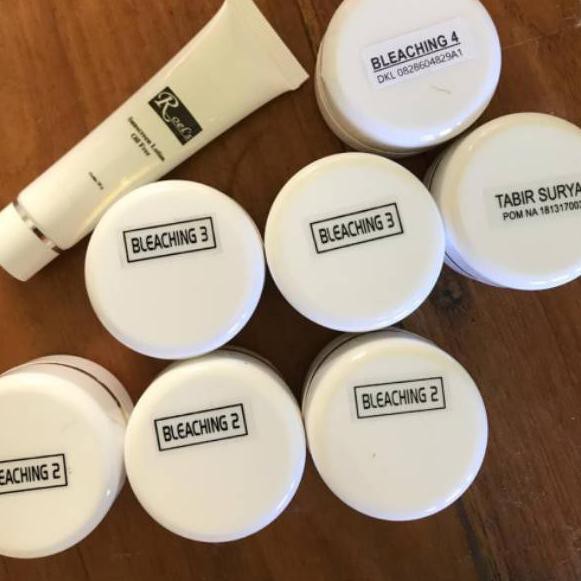 SuperBrand[LR 029]|Cream Bleaching Pemutih wajah asli Dr. Rully Setya, SpKK