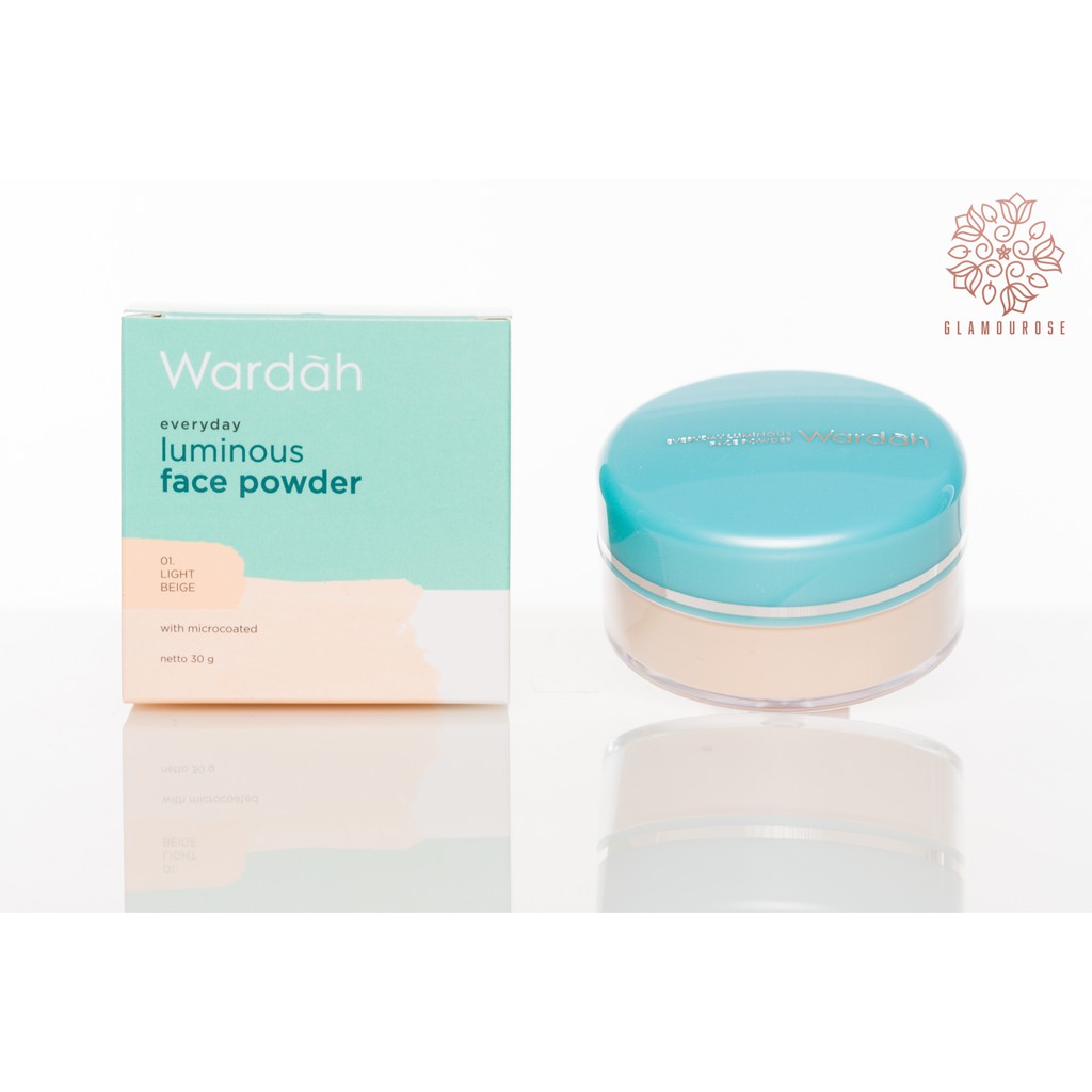 ❤️Glamouroseshop❤️ Wardah Everyday Luminous Face Powder 30 gr