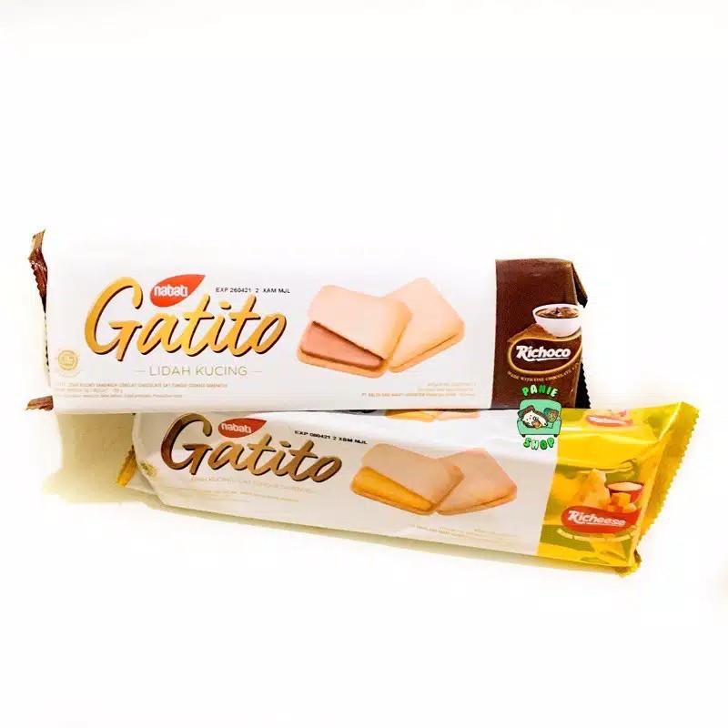 Nabati Gatito Lidah Kucing Sandwicth 128 gr