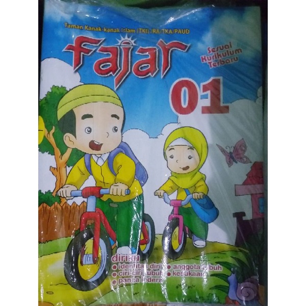 majalah fajar tema 1 diriku kelas B untuk paud/tk/ra kurmer