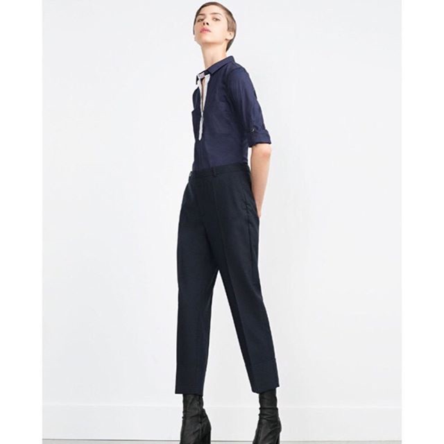 Zara ORI / Combined Detail Stretch Poplin