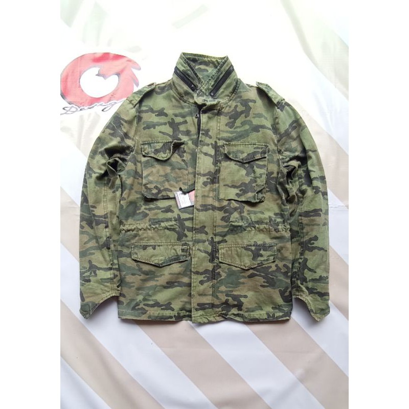 jaket parka tiger strip m65 fashion army style