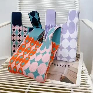 Jual TOTE BAG WANITA / TAS THAILAND / TAS RAJUT IMPORT | Shopee Indonesia