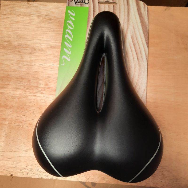 sadel velo plush gel lubang tengah SADEL VELO vl4110