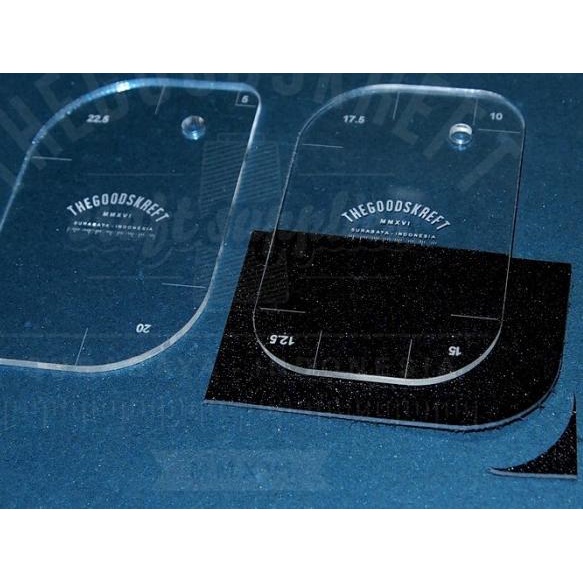 

➶ Mini Corner Round Ruler | garisan sudut lengkung ❉