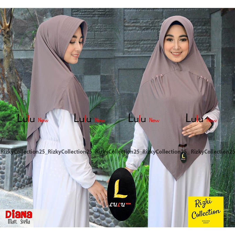 TERBARU HIJAB JUMBO LULU DIANA/ HIJAB ORIGINAL LULU/ KHIMAR JUMBO/ KHIMAR JUMBO MURAH/ HIJAB JUMBO
