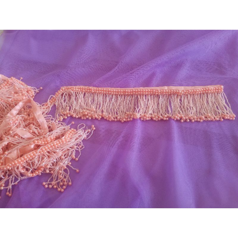 RENDA PAYET JUNTAI tinggi 5cm ,harga per 1meter