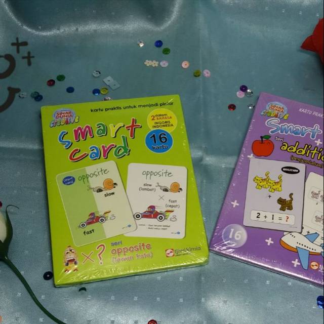 Mainan edukatif smard card sinar dunia creative