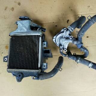satu set radiator +water pump vario 125 pnp vario 150