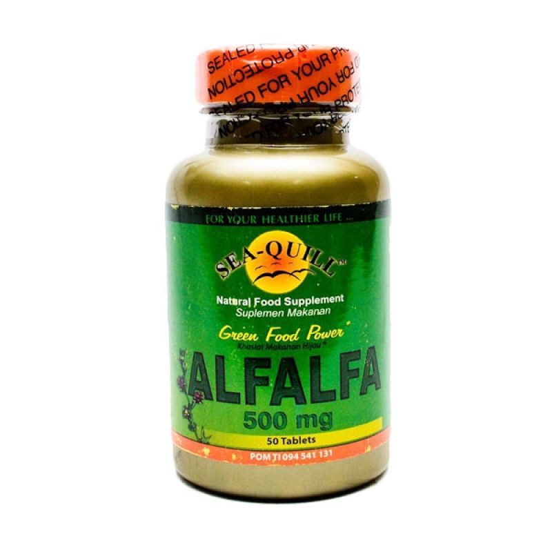 BY-5841 Sea-Quill Alfalfa 50S - Suplemen Pencernaan Mengurangi Gas Lambung Murah