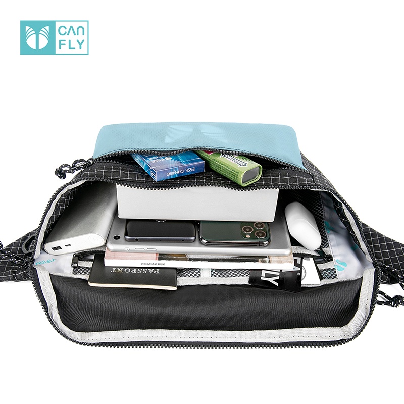 YIPINU YPU-C6 Tas Selempang Pria Wanita Waistbag Waterproof WATCHKITE WKOS