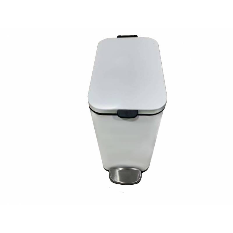

JYSK Tempat Sampah Pedal Bin White Rect 5L