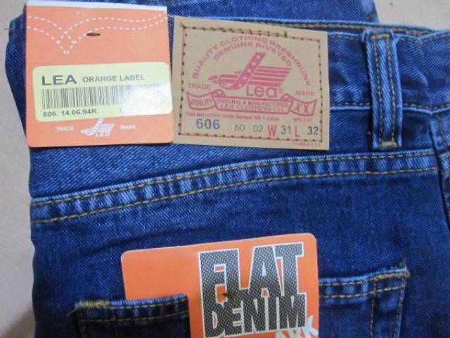 Celana Jeans Lea standart reguler fit Hitam garment, Biru muda, Biru classic 28 s/d 38 CELANA JEANS