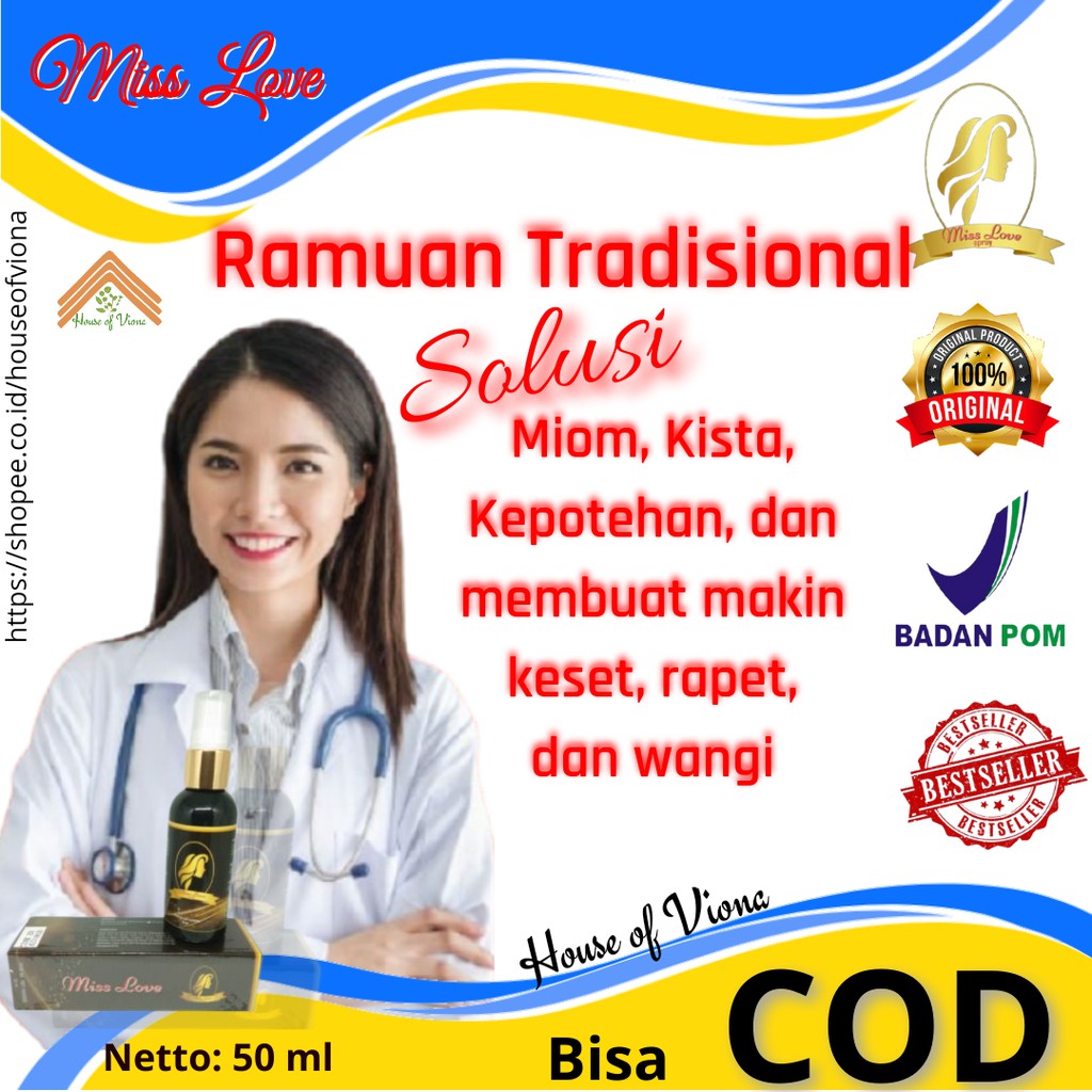 Miss Love Penghilang Bau Parfum Spray Farpum Perapat Perapet Air Kesat Pembersih Mis V Perawatan dar