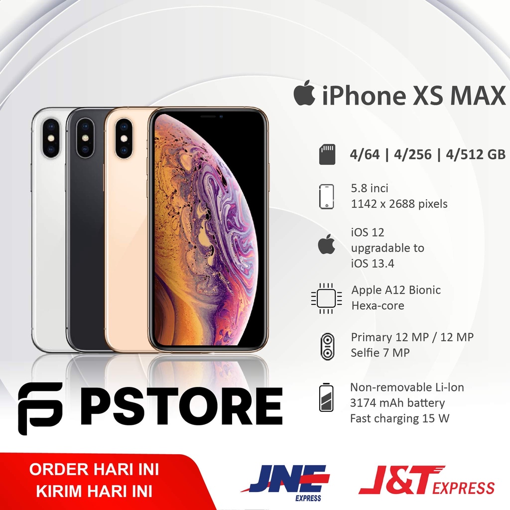 Jual iphone XS - XS MAX 256GB/64GB LIKE NEW GOOD CONDITION BERGARANSI