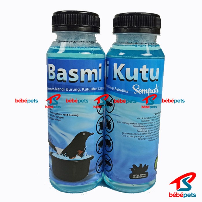 SHAMPO BASMI KUTU SEMPATI 250 ML SAMPO MANDI BURUNG KUTUAN