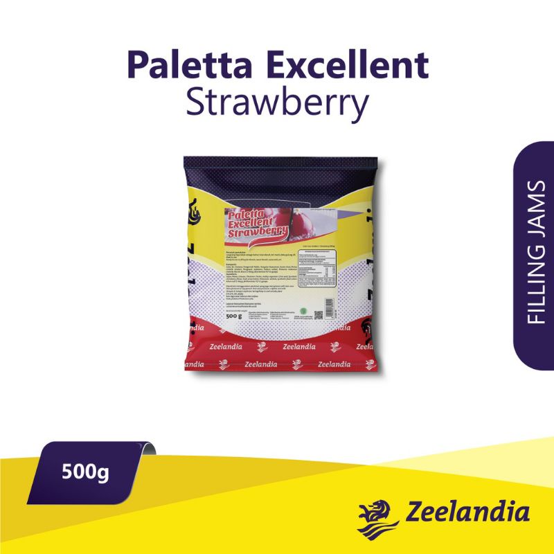 

zeelandia Paletta excellent blueberry dan strawberry 500 gram 2karton rasa bisa di mix