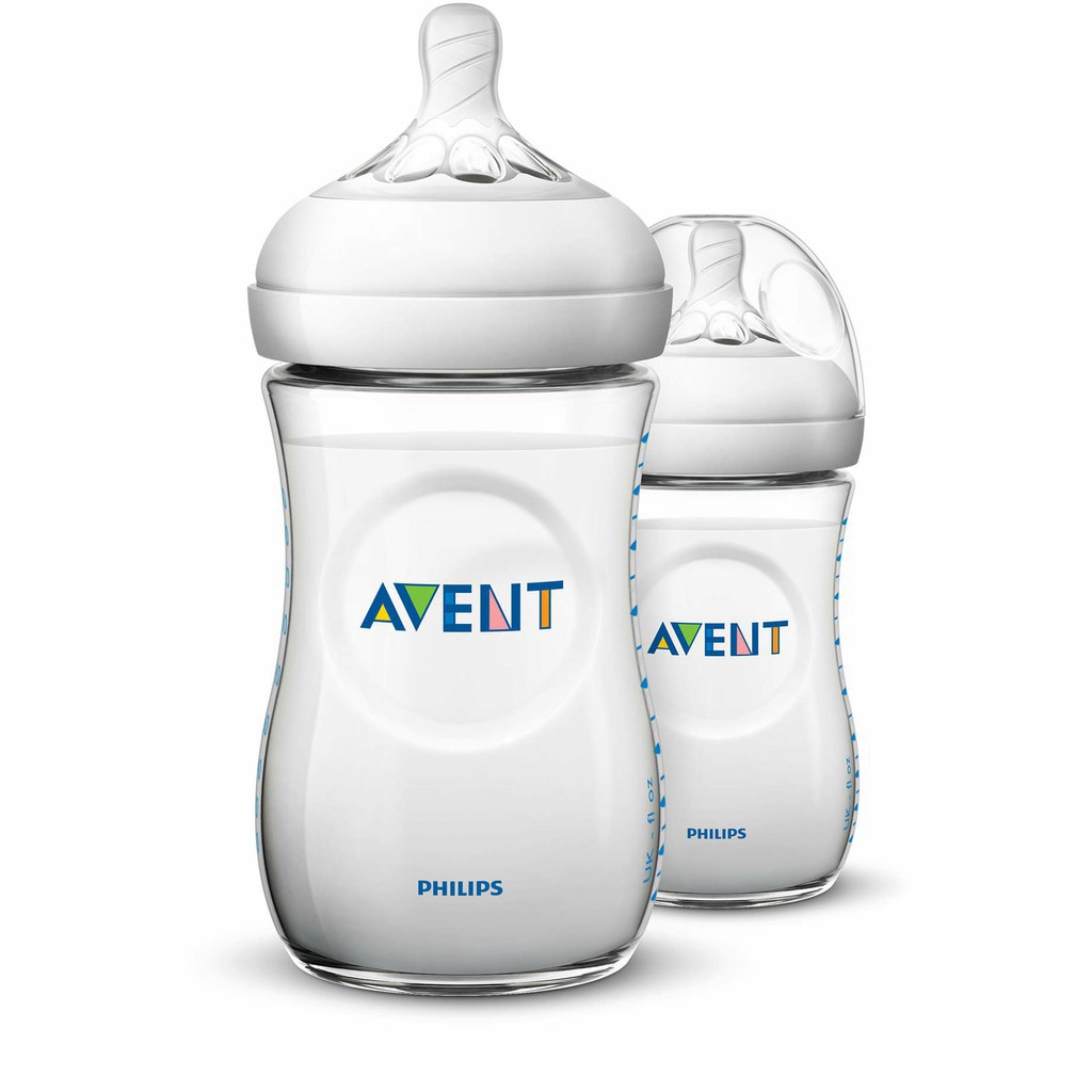 Castle - SCF693/23 Philips Avent Bottle Natural 260ml/9Oz Twin Pack Botol Susu