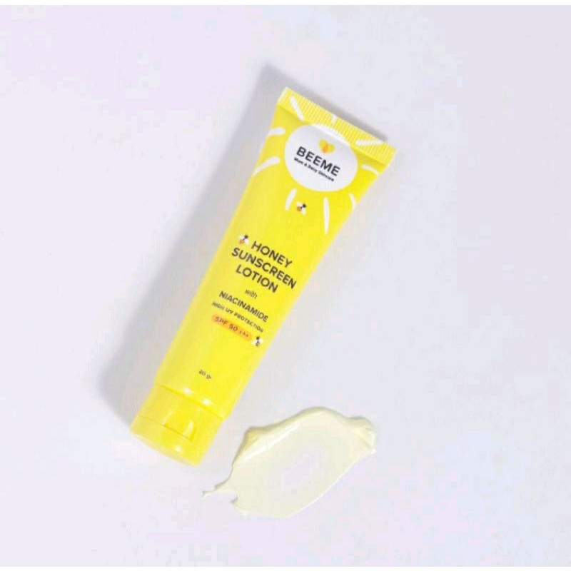 (FREE GIFT) Beeme Sunscreen Lotion SPF 50+++ Sunscreen Bayi Skincare Ibu &amp; Anak