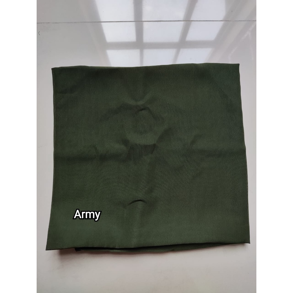 GF Medan - BELLA SQUARE TERMURAH - Jilbab Segi Empat Polycotton - Hijab Segiempat Murah Medan-ARMY