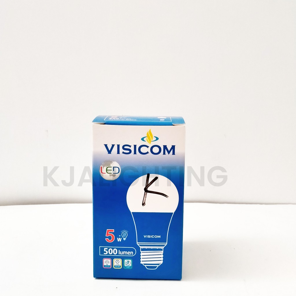 LAMPU BOHLAM VISICOM LEDBULB 5W 5WATT E27