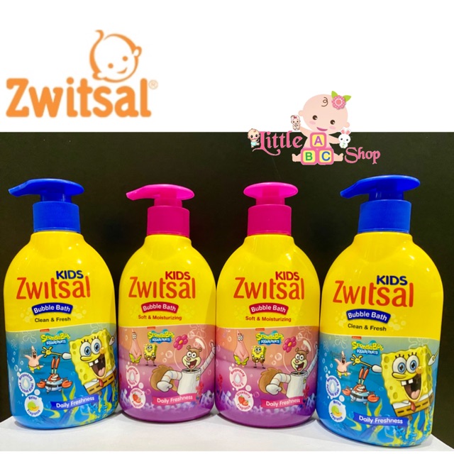 Zwitsal Kids Bubble Bath PUMP 280ml / sabun zwitsal