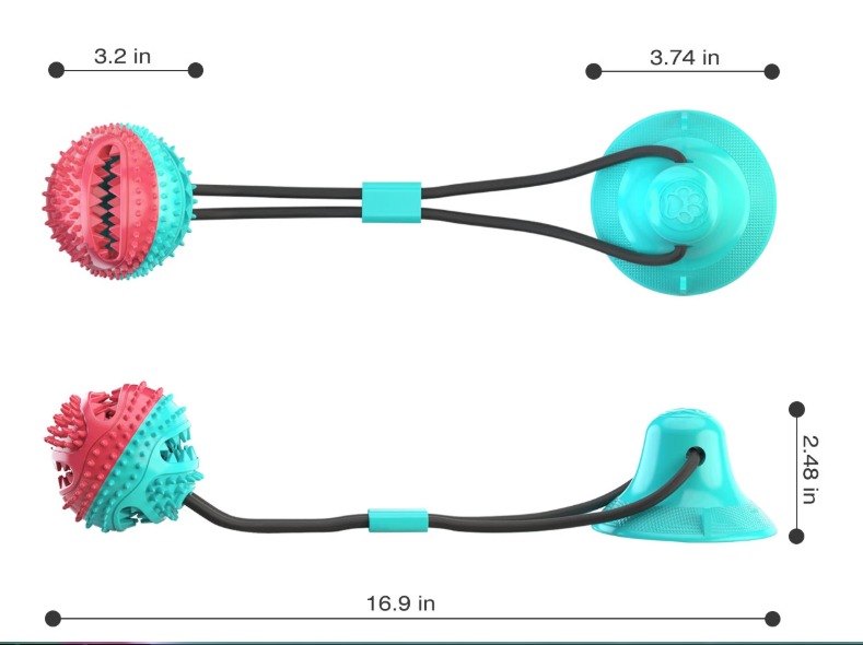 Interactive Molar bite Tug of War Single