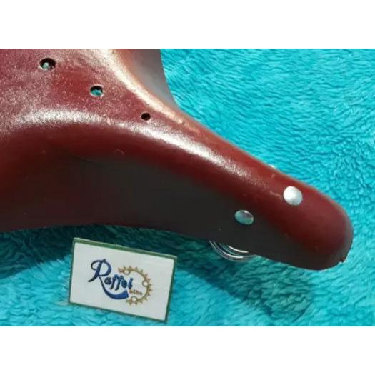 ♪ . Saddle ontel kulit coklat. Saddle onthel per ➭