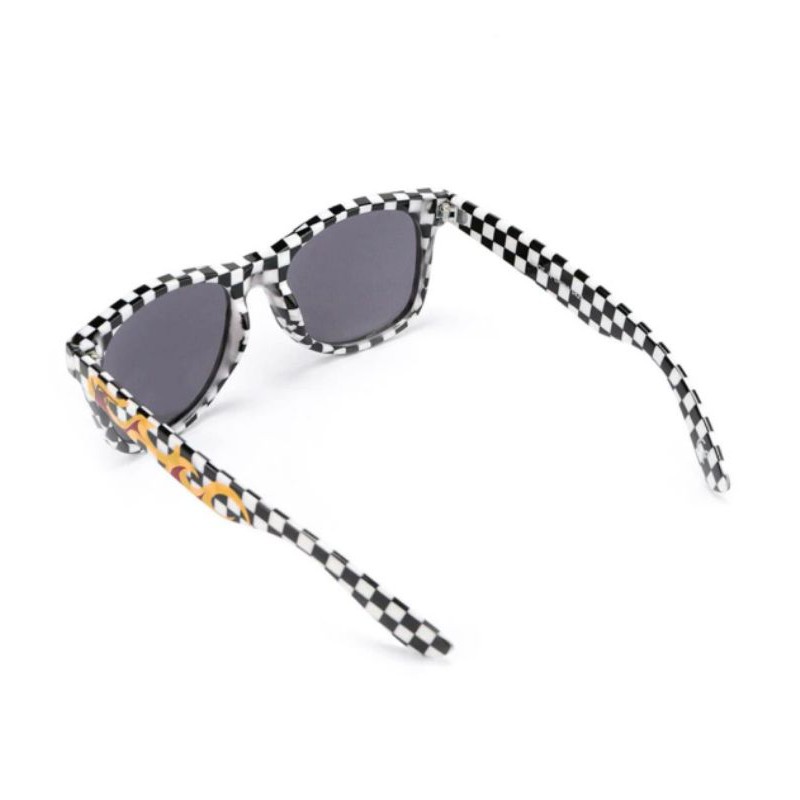 Vans Spicoli 4 Shades Sunglasses Black White Checkerboard