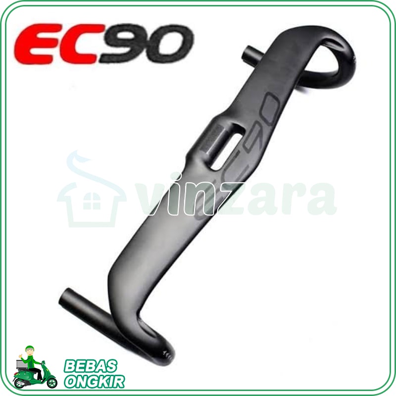 Handlebar Drop bar Carbon AERO EC 90 NEO stang balap road bike rb karbon EC90 easton replika