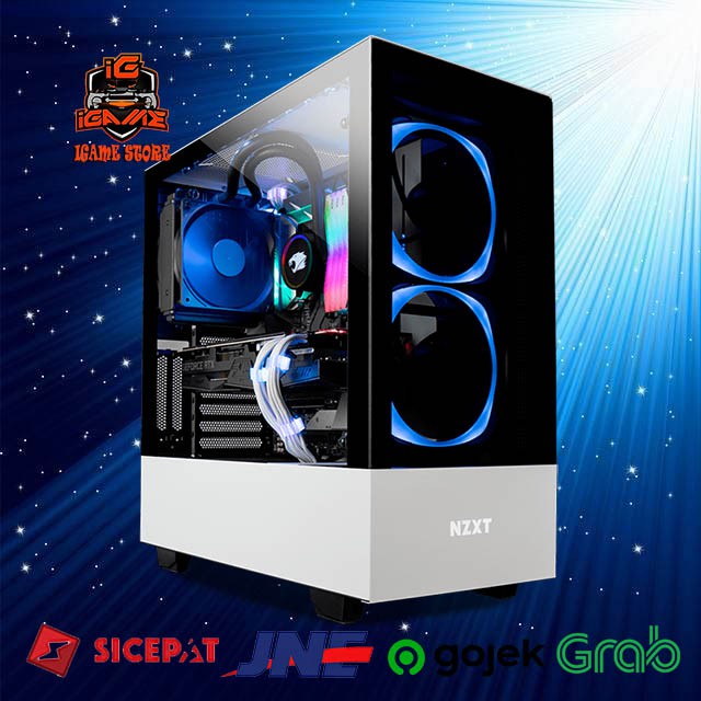 NZXT H510 Elite Matte White MANTULLL GAN